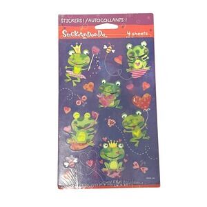 Stickety Doo Da Frog Stickers 4 Sheets Acid Free American Greetings Memory Books